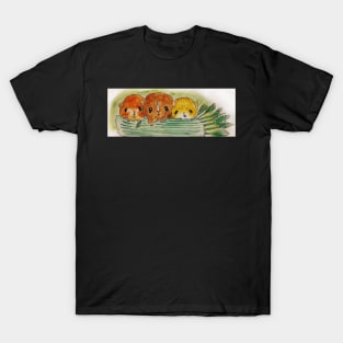 Guinea Pigs Three, cavy, pigs, piglets T-Shirt